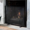 Rectangular Firescreen -Modern Living Shop FSBL05 portrait 1 02026.1638547879
