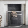 Bretforton Firescreen - Silver - Small -Modern Living Shop FSSV01 portrait 1 09480.1638467072