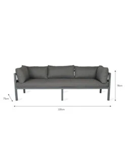 West Strand Sofa - 3 Seater -Modern Living Shop FUAL03 portrait 9 55898.1638467444