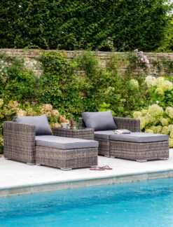 Selborne Double Lounger Set