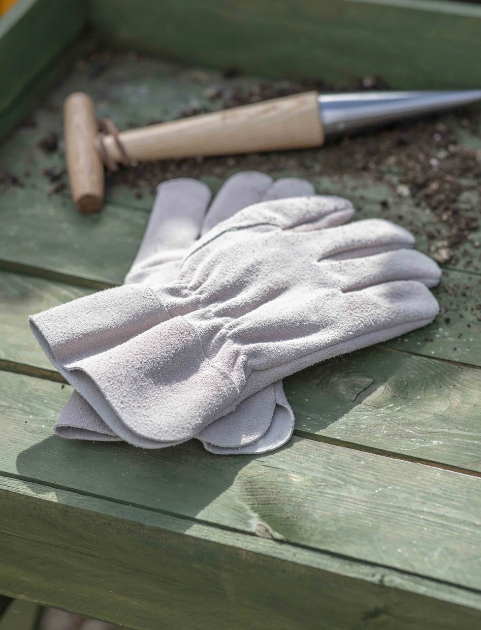 Garden Gloves - Natural 3 Garden Gloves - Natural