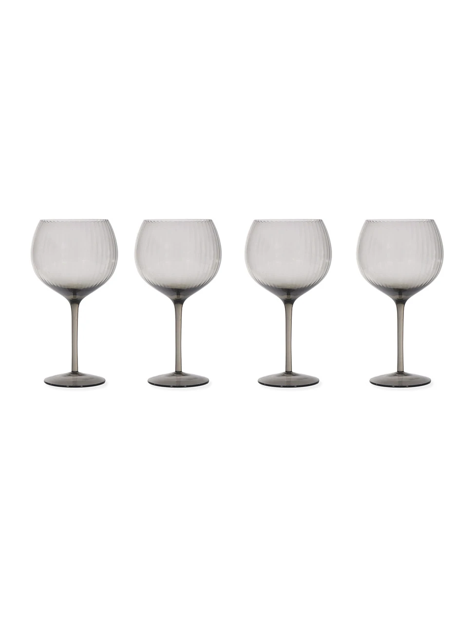 Set Of 4 Berkeley Gin Glasses - Smoke 4 Set Of 4 Berkeley Gin Glasses - Smoke - Image 2