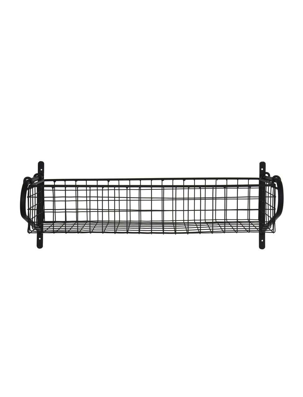 Wirework Basket Shelf - Black - Medium 5 Wirework Basket Shelf - Black - Medium - Image 3