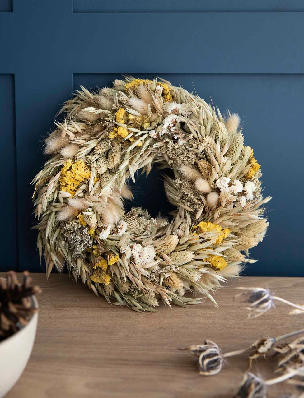 Hayfield Natural Dried Wreath 3 Hayfield Natural Dried Wreath