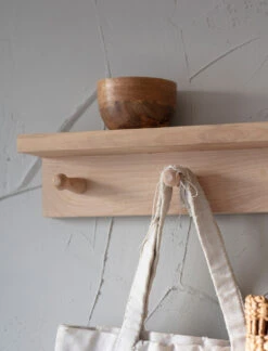 Hambledon Peg Rail Shelf - 6 Peg -Modern Living Shop HPOA02 portrait 2 90187.1638469280