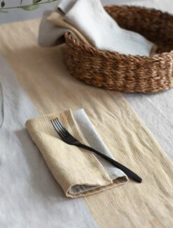 Set Of 4 Hazleton Napkins - Turmeric