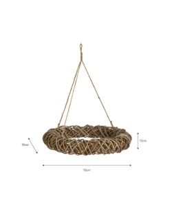 Hanging Wreath - 70cm 7 Hanging Wreath - 70cm -Modern Living Shop HWRA02 portrait 9 48064.1638551490