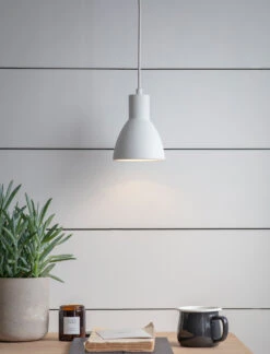 Bankside Pendant Light - Chalk