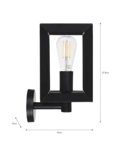 Brunswick Wall Light- Black -Modern Living Shop LABW10 portrait 9 93990.1666864079
