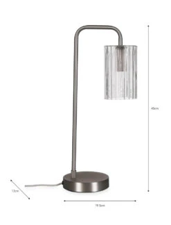 Clarendon Table Lamp - Clear -Modern Living Shop LACL28 portrait 9 20868.1666864110