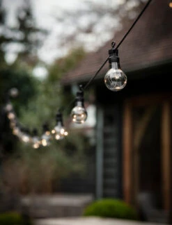 Festoon Classic Lights - Smoked - 20 Bulbs