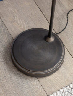 Hoxton Dome Floor Lamp - Antique Bronze 8 Hoxton Dome Floor Lamp - Antique Bronze -Modern Living Shop LAHO22 portrait 3 09836.1638469920