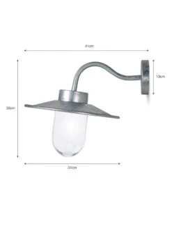 St Ives Swan Neck Light - Silver -Modern Living Shop LAHP01 portrait 9 84182.1638531017