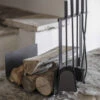 Stanton Log Holder & Tool Set 1 Stanton Log Holder & Tool Set -Modern Living Shop LHBL01 portrait 1 18331.1638472469