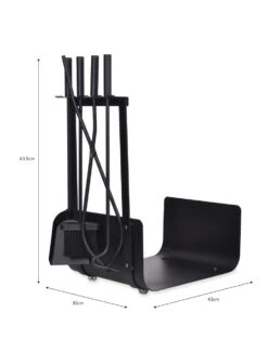 Stanton Log Holder & Tool Set 7 Stanton Log Holder & Tool Set -Modern Living Shop LHBL01 portrait 9 11778.1638472471