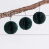 Set Of 3 Maddox Round Baubles - Forest Green -Modern Living Shop MBFG05 Portrait 01 02250.1663930331