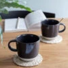 Pair Of Holwell Mugs - Carbon 2 Pair Of Holwell Mugs - Carbon -Modern Living Shop MGCN02 Portrait 1 07197.1661938772