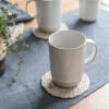 Pair Of Tall Holwell Mugs - White 1 Pair Of Tall Holwell Mugs - White -Modern Living Shop MGST02 Portrait 1 05465.1661938855