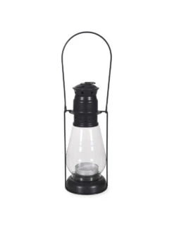 Miners Lantern - Large -Modern Living Shop Miners Lantern Large in Carbon Steel MLCN04 05590.1663079795