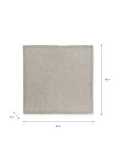 Set Of 4 Linen Napkins- Natural 9 Set Of 4 Linen Napkins- Natural -Modern Living Shop NPNL02 portrait 9 29640.1662635813