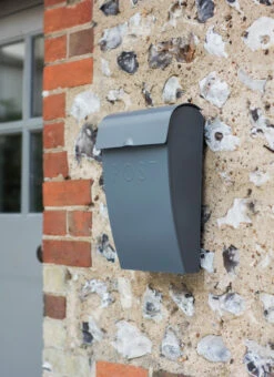 Original Post Box - Charcoal