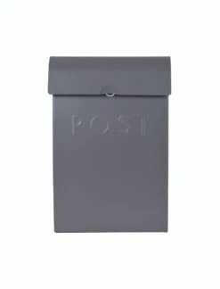 Original Post Box - Charcoal -Modern Living Shop PBCO01 portrait 8 59016.1638475531