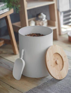 Kinloch Pet Bin - Medium - Lily White 9 Kinloch Pet Bin - Medium - Lily White -Modern Living Shop PBLW02 portrait 2 54388.1638477080