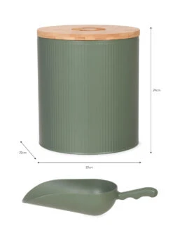 Kinloch Pet Bin - Small - Thistle Green -Modern Living Shop PBTH01 portrait 9 17120.1691417499