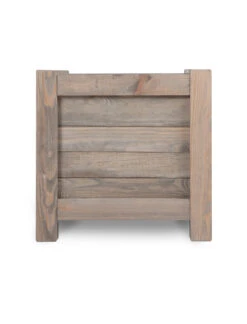 Square Wooden Planter - 40cm -Modern Living Shop PLAW01 portrait 8 20347.1638477198