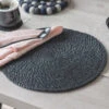 Set Of 4 Jute Placemats - Black -Modern Living Shop PLBL01 portrait 1 07218.1638477228