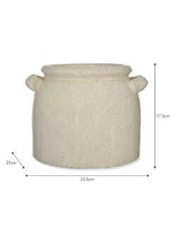 Ravello Pot With Handles - White -Modern Living Shop PLCE05 portrait 9 41361.1639586990