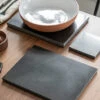 Set Of 2 Marble Placemats - Black -Modern Living Shop PMBM01 portrait 1 74659.1638477762