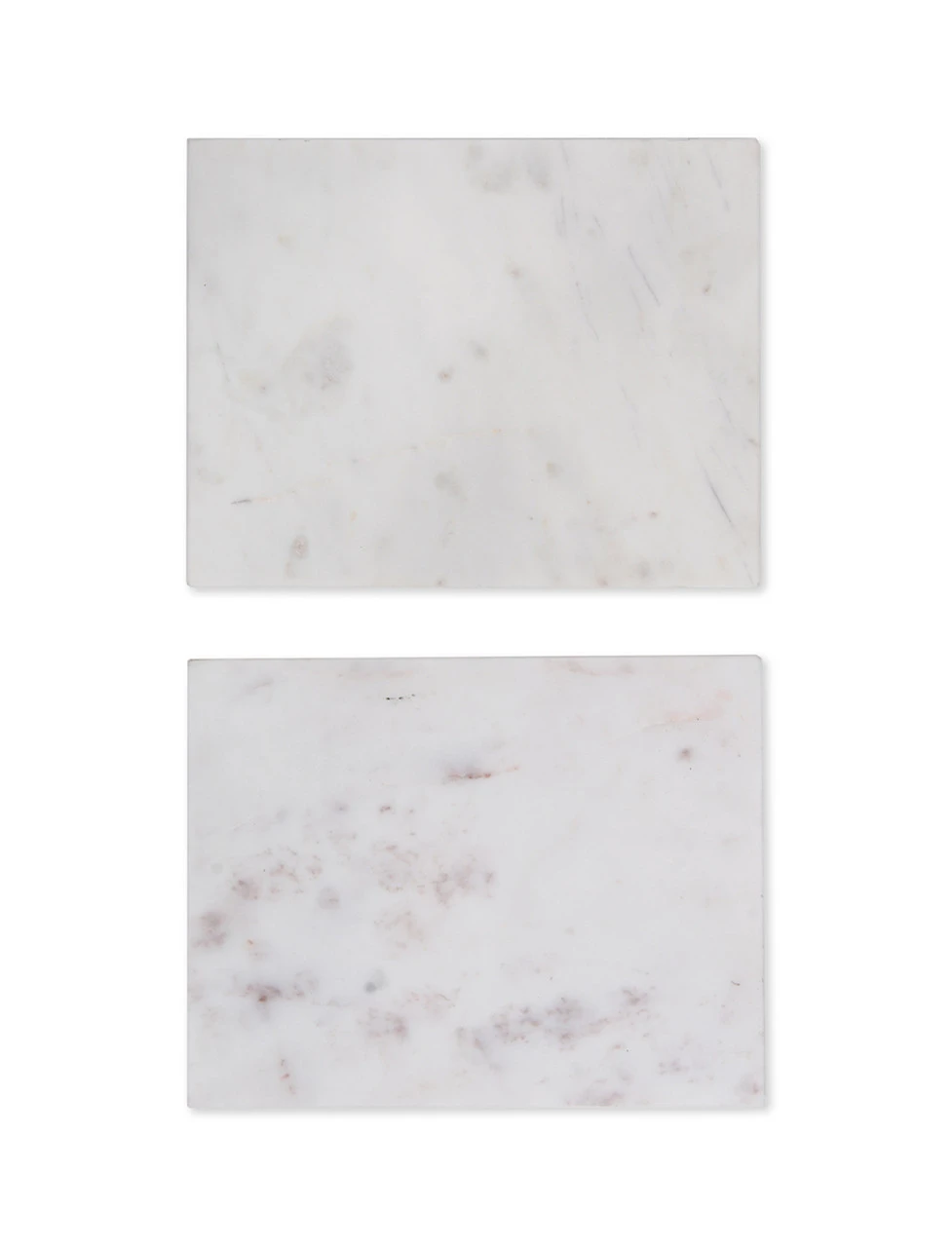 Set Of 2 Marble Placemats - White 4 Set Of 2 Marble Placemats - White - Image 2
