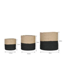 Set Of 3 Striped Pots -Modern Living Shop POJU01 portrait 9 66237.1638478237
