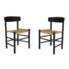 Pair Of Longworth Chairs - Black