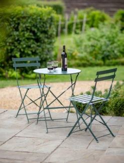Rive Droite Bistro Set - Small - Forest Green