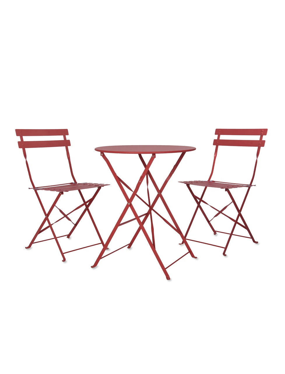 Rive Droite Bistro Set - Small - Pomegranate 5 Rive Droite Bistro Set - Small - Pomegranate - Image 3
