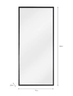 Avening Rectangular Mirror - 180 X 75cm -Modern Living Shop RMST06 portrait 9 97575.1638480225