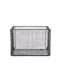 Hornton Foldable Storage Box - Large - Black -Modern Living Shop SBBL02 portrait 8 97617.1638480630