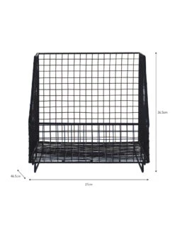 Hornton Stacking Storage Box - Black -Modern Living Shop SBBL03 portrait 9 02716.1638480641