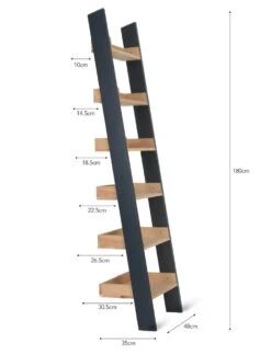 Clockhouse Shelf Ladder -Modern Living Shop SLCN01 portrait 9 63132.1658754628