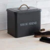 Shoe Shine Box - Carbon -Modern Living Shop SSCN01 portrait 1 85423.1638484372