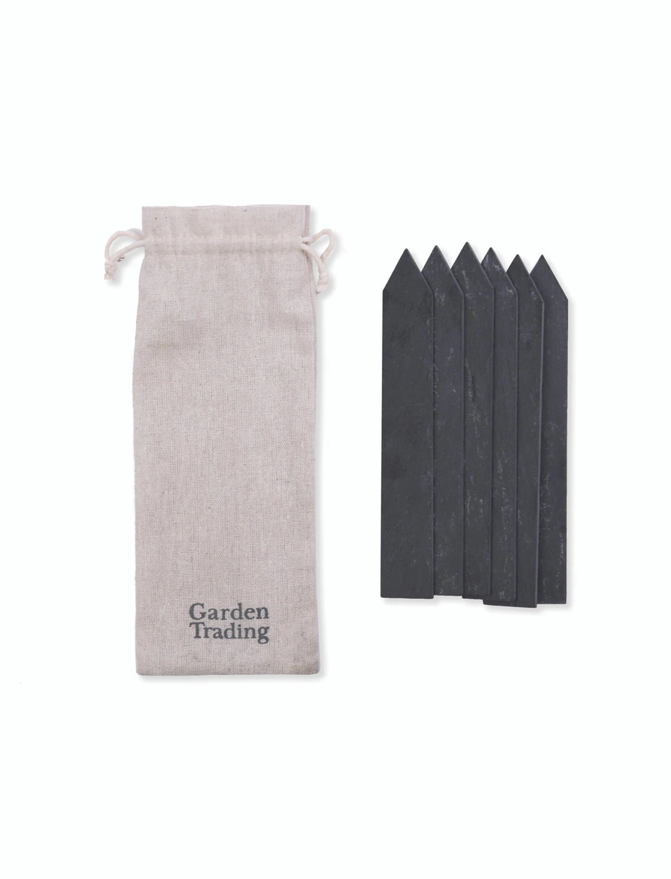 Set Of 6 Slate Plant Tags 5 Set Of 6 Slate Plant Tags - Image 3