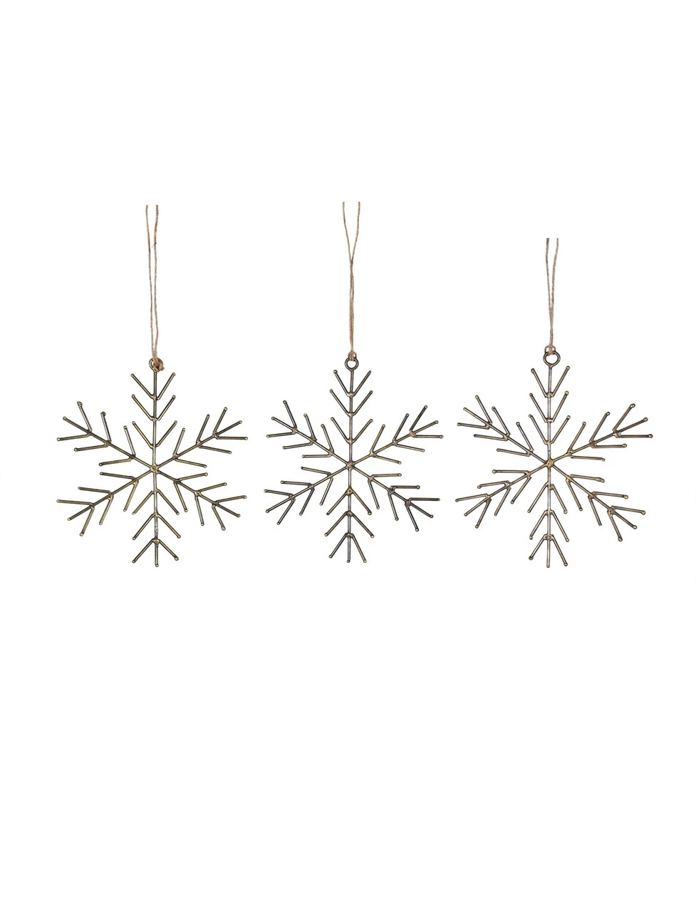 Set Of 3 Cromwell Snowflakes - Image 2