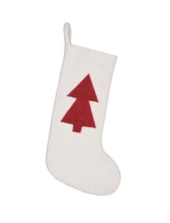 Southwold Stocking -Modern Living Shop Southwold Stocking in Warm White and Brick Felt SSWB01 00066.1667466736