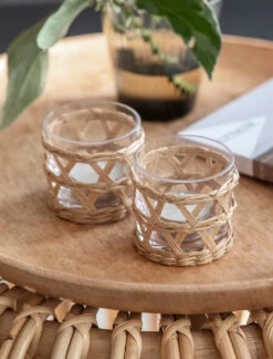 Pair Of Portmore Tealight Holders -Modern Living Shop THGL01 portrait 3 05343.1638484989