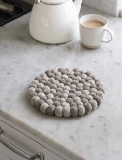 Southwold Round Trivet - Grey
