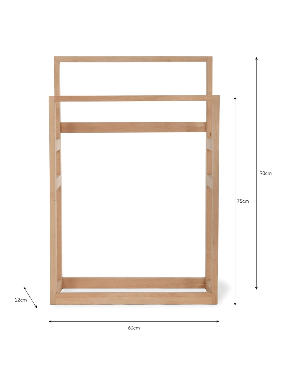 Southbourne Standing Towel Rail 6 Southbourne Standing Towel Rail - Image 4
