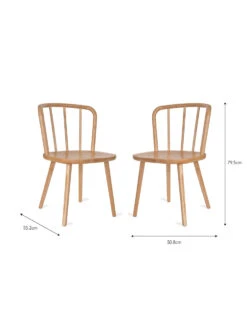 Pair Of Uley Chairs - Natural -Modern Living Shop UCAS02 portrait 9 63698.1692028620