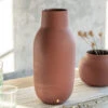 Ombersley Vase - Brick - Tall 1 Ombersley Vase - Brick - Tall -Modern Living Shop VASB01 portrait 1 75584.1646067025